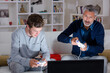 © auremar - Two men playing computer game