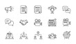 © MdTobarak - A set of line art icons representing media and communication concepts