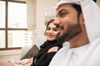 © oneinchpunch - Arabian couple at home