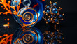 © A Luna Blue - Molecular Art Elegance