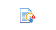 © Rehan Dwi Yoga - Warning Document Error Icon Sign.