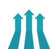 © elena_garder - Business growth graph with upward arrow vector symbol representing strategy, targeting, success, and profit increase, ideal for finance, analytics, marketing, presentations, reports, and corporate