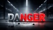 © Dmitry - Warning sign indicates danger in an industrial setting with broken concrete nearby