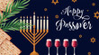 © Astraverona - A bright card for the holiday of Passover