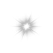 © Ansar45 - Glowing White Lens Flare Star Effect with Light Rays on  transparent background