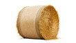 © Michal - Isolated large round hay bale of dry straw, a staple for agriculture and livestock feeding