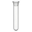 © Mdmohidulislam - A clear laboratory test tube with a screw cap