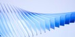 © StockStyle - Abstract 3d render background, blue translucent glass plates arranged in a geometric spiral. Modern transparent crystal layers with light refraction and soft shadows on a clean white backdrop