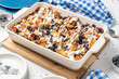 © Jeremy Pawlowski - Blueberry french toast casserole. Easy to make breakfast or brunch food