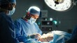 © BloomPix - Surgeon Performing Operation in Modern Operating Room