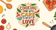 © 35mm STUDIO - Cooking is an act of love with fresh ingredients displayed