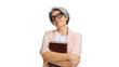 © Iván Moreno - Confident mature woman holding book smiling