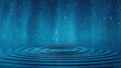 © volga - Ripples on tranquil water starry night sky