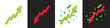 © Erfindadwi - Money increase icon with arrow up symbol, dollar decrease icon . profit and lose money icons , vector illustration. Money increase and decrease icons. Low or high total cost icon. Price, sale, rate or