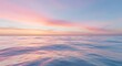 © Luxc - Pastel sunset ocean background with soft peach reflections over pale blue water waves, dreamy sea surface texture, smooth gradients, calming atmosphere