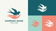 © Emily - This logo creatively combines a bird and a hand, symbolizing care and support. The design evokes emotions of protection and unity, perfect for community-focused brands.