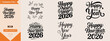 © SkAshik - Happy New Year 2026 and 2027 script text hand lettering. Design template Celebration typography poster, banner or greeting card for Merry Christmas and happy new year. Vector Illustration