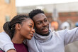© Rawpixel.com - Joyful couple enjoying urban scenery.