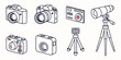 © Eva - a collection of camera and photography equipment Vector