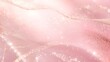 © AI - Dreamy rose gold glitter waves with ethereal light bokeh on pink background
