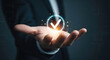 © Blogmarket99 - A hand holding a glowing checkmark symbol with digital effects.