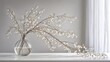 © NutIlah - White Berry Branches in Glass Vase Arrangement