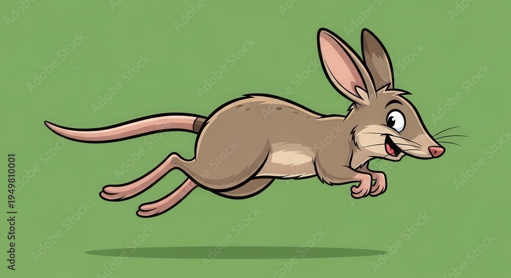Running Mouse Animated Running Mouse Character in Dynamic Action Scene for Creative ...