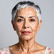 © bintang - A woman's face split in two showing signs of aging