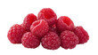 © Isolde - Isolated pile of fresh red raspberries delicious sweet ripe juicy fruit healthy snack