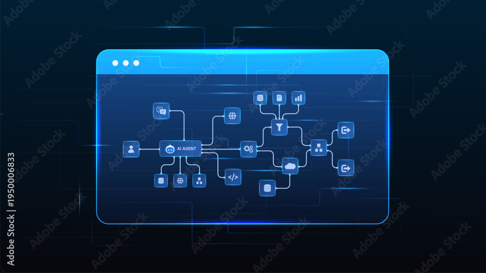 AI workflow automation artificial intelligence. ai agent network ...