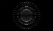 © Shanvood - Dot ai global 3d wireframe sphere for abstract design element. Network technology big data background with copy space for digital cyber banner concept.