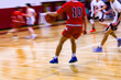 © Chet Wiker - High School Basketball with motion blur showing the speed and movement of the young boys playing the game at Oxford HS in Upstate NY