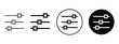 © Sabbir - Filter sign symbol icon set