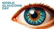 © Omni Visuals - Human Eye Illustration For World Glaucoma Day Health Awareness
