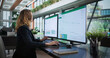 © Andrey Popov - Dedicated Environmental Lawyer Woman Analyzing ESG Report