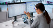 © Andrey Popov - Female Compliance Specialist Engaged
