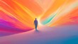 © Tasnim - Silhouette of Man Walking Towards Bright Light 4150