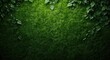 © CreativeBro - Abstract textured wall art with green grass and leaves backdrop inspired by summer garden