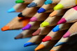 © rami - A macro artistic shot for color pencils tips with selective focus points.