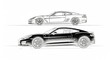 © ngopi - Sports Car Design Sketch and Rendering.
