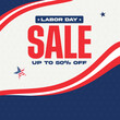 © Light PNG - Labor Day banner with USA national holiday. - Vector illustration