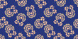 © BALEE - Exotic hand drawn flowers, seamless patterns with floral for fabric, textiles, clothing, wrapping paper, cover, banner, home decor, abstract backgrounds