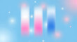© FulneharStock - Three vertical gradient bars pink blue white background