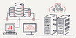 © Abu - Network infrastructure and data center server computer database