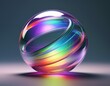 © Noospheric Oddyssey - colorful glass sphere