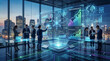 © Anouar - Corporate Decision Strategy Success Concept