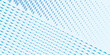 © Yudi - Modern abstract vector background with light blue stripes. Halftone dot pattern. Perfect for posters, flyers, websites, covers, banners, advertisements, etc.