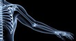 © SMFARHANTANVIR - Human arm and shoulder skeletal system x ray image