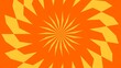 © Stock iT - Abstract Orange Geometric Sunburst Background with Radial Symmetrical Pattern for Digital Banner and Poster