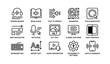 © Cali6ro - Accessibility icons: screen reader, text to speech, magnifier, captioning, more